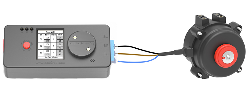Speed Controller Box and Motor